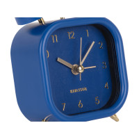 Budík Karlsson KA5921DB Glam Square, 12cm